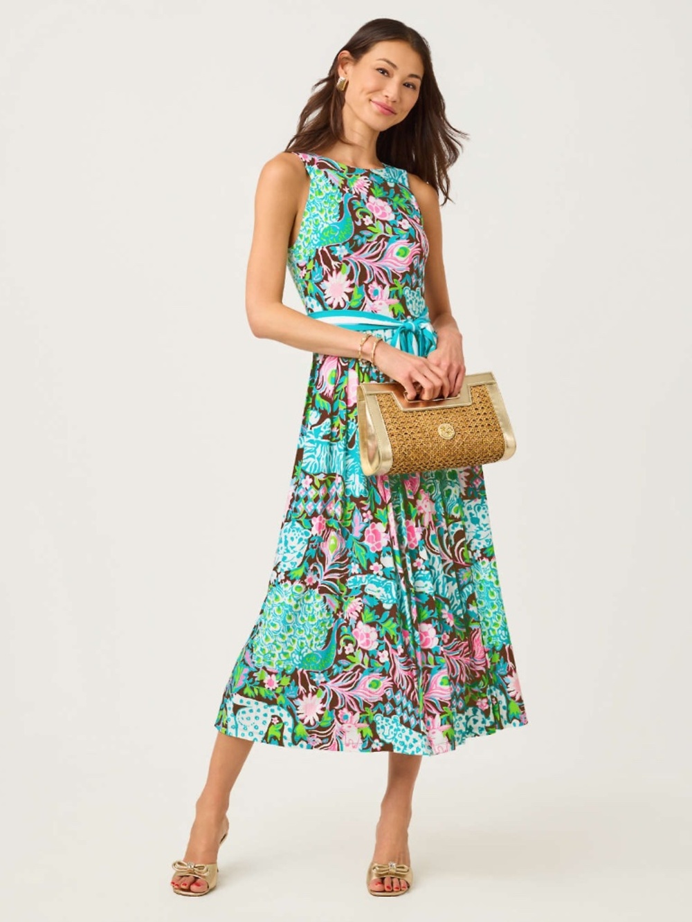 NWOT LILLY PULITZER Gracyn Midi Dress
